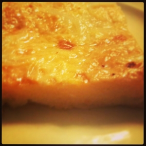 12inch x 10inch pan Pudding Casava